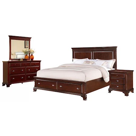 King 4 Piece Bedroom Group